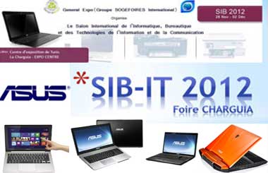 SIB-IT 2012 : L’Asus, attraction principale du salon