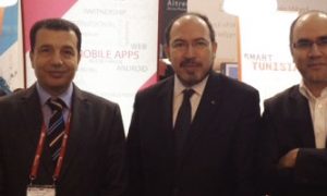 En direct de Barcelone : Le Pavillon tunisien au MWC2014 inauguré par le ministre des TIC