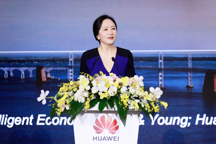 Meng Wanzhou speech photo(1)